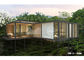아름다운 디자인 현대 조립식 집 큰 유리창 상한 긴 사용 생활