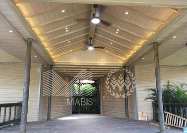환경 단단한 구조를 가진 친절한 현대 모듈 오두막 2 침실 유형